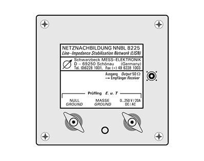 (9) 150 kHz - 100 MHz,20A V型线性阻抗稳定网络LISN